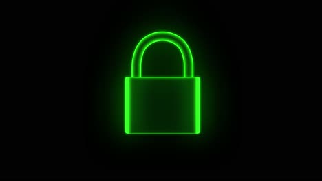 Vorhängeschloss-Hologramm-Entsperren-Schloss-Schlüssel-Sicherheit-Schutz-Hack-Passwort-4k